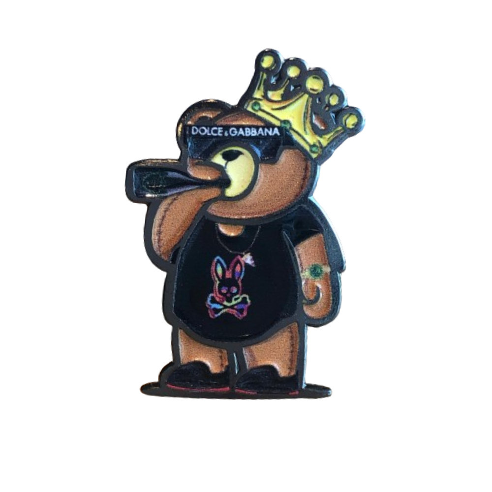 Oso Bélico Pin